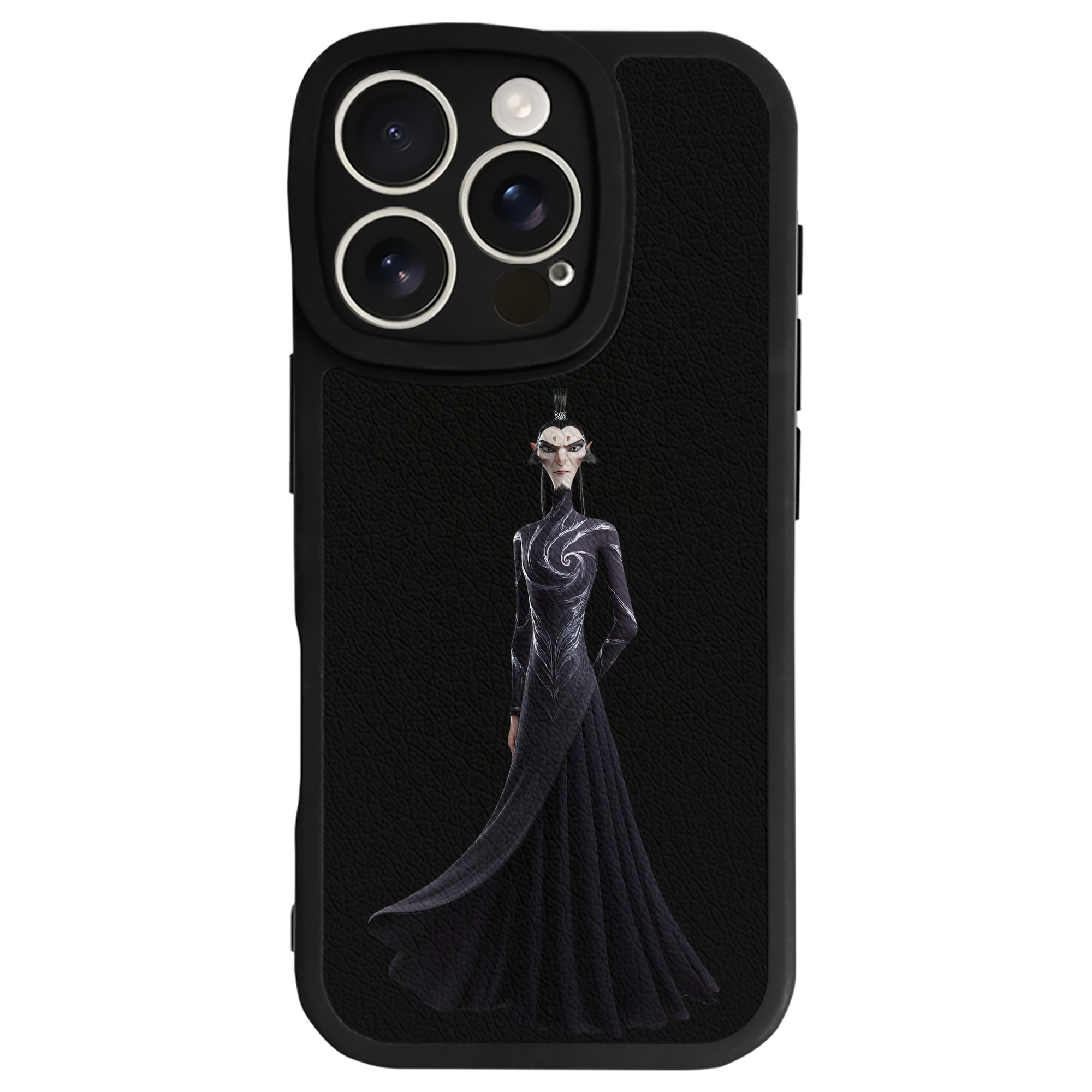 （画像用） Ne Zha 2 ナタ 魔童の大暴れ 【iPhone 16シリーズ対応】シリコンスマホケース（レザー調） 材質：シリコン